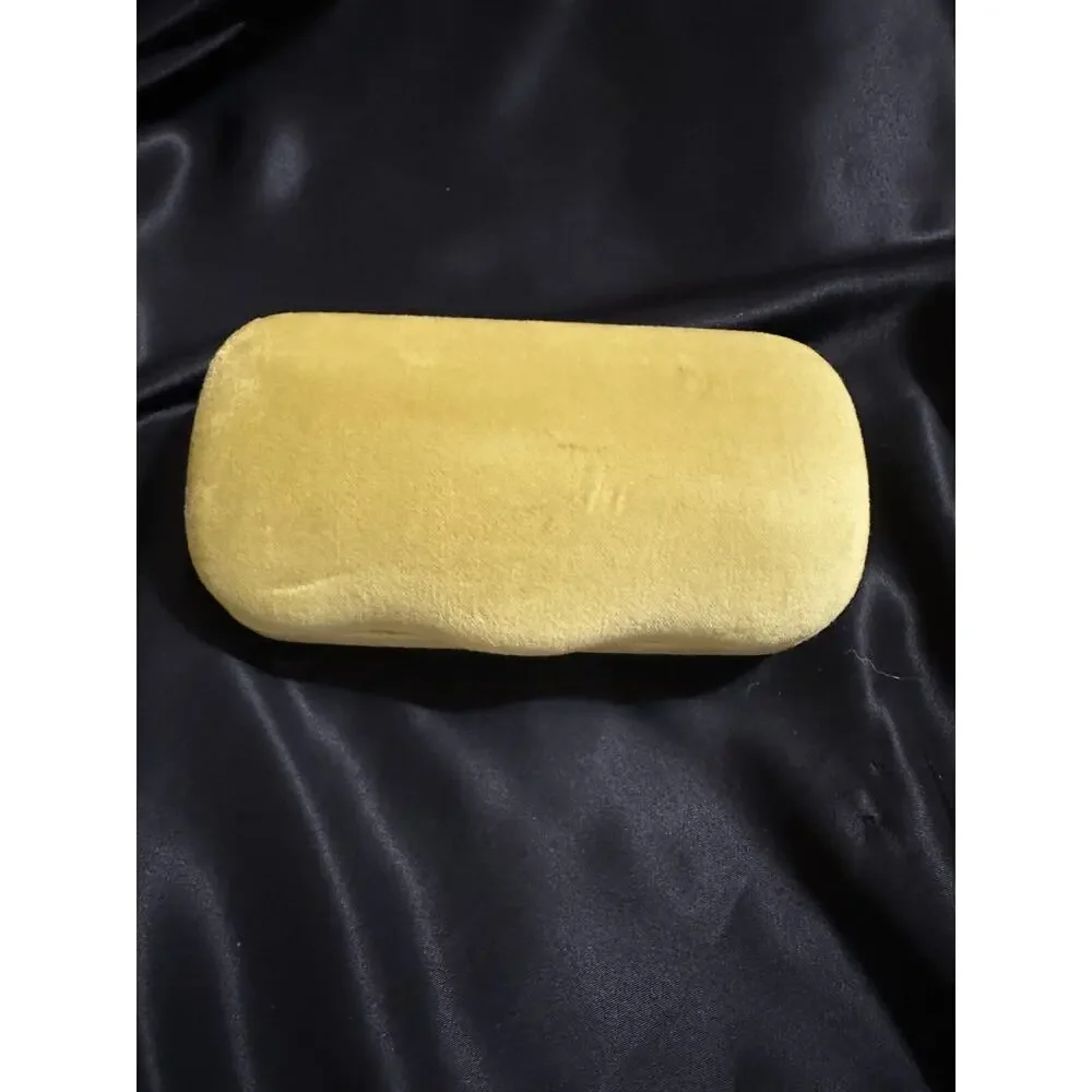 New Authentic GUCCI Lime Green Velvet Sunglasses Eyeglasses Case Cleaning Cloth